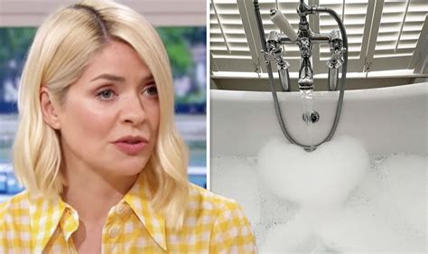 Holly Willoughby deletes bath pic as fans spot her reflection in taps